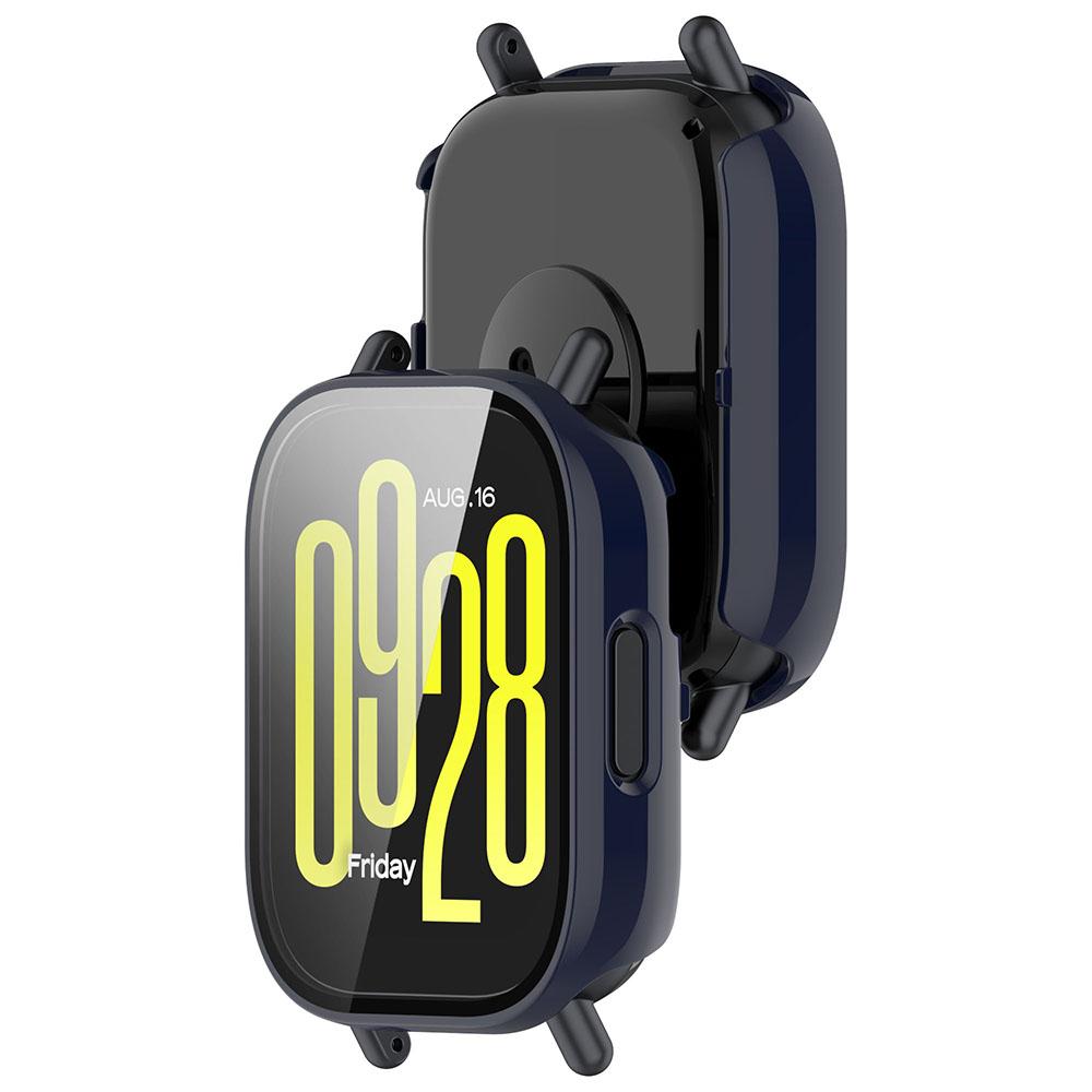 Coque de Protection PC + Verre pour Redmi Watch 5 Lite / Active Bumper Intégral Couvercle Anti-rayures + Protecteur d'Écran Accessoires