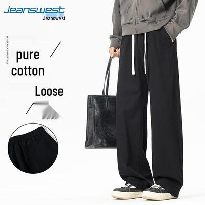 Jeanswest Herren Amercian Trend Gerade geschnittene Baumwolle Lässige Hose