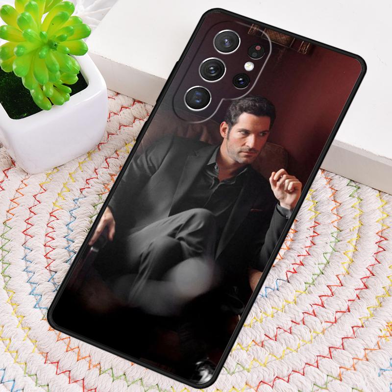 American TV Series Lucifer Phone Case for Samsung Galaxy Note 10 Pro S26 Ultra S23 S24 FE S25 S21 S22 PLUS Shockproof Cove