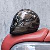 ORZ retro motorcycle helmet, American cruise full helmet, motorcycle with free brim