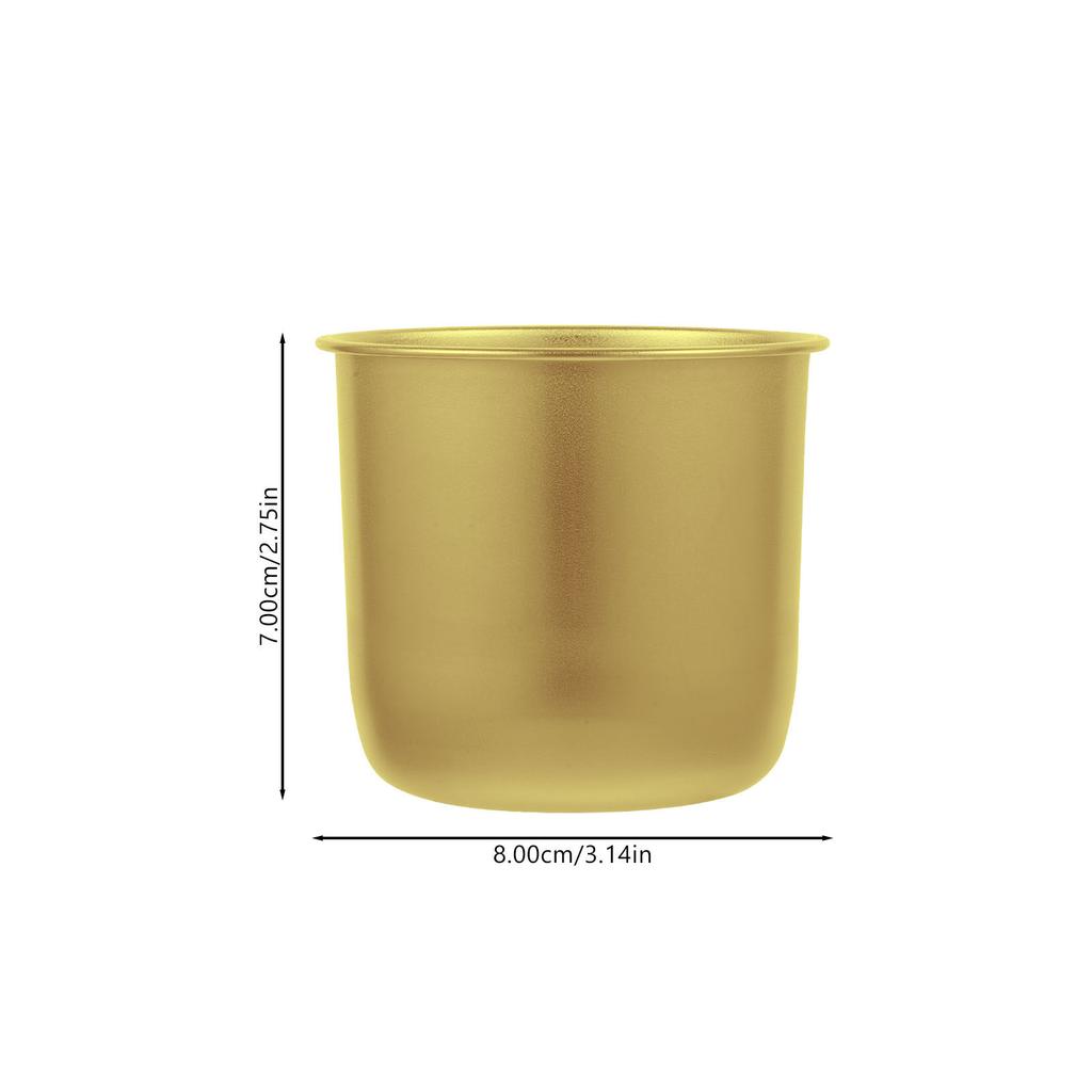 Stainless Steel Rice Measuring Cup Kitchen Measuring Cup Baking Cooking Holder Food-Grade Non-Stick Scaled Container