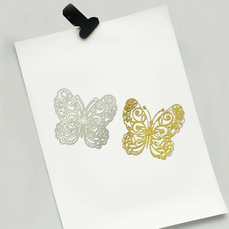 Metal Mold for DIY Supplies Metal Cutting Die for Butterfly Handsize Simple Mold Fine Made DIY Embossing Paper Dies
