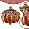 Burner Holder Bowl Censer Ornament for Bookshelf Cabinet Tea Room
