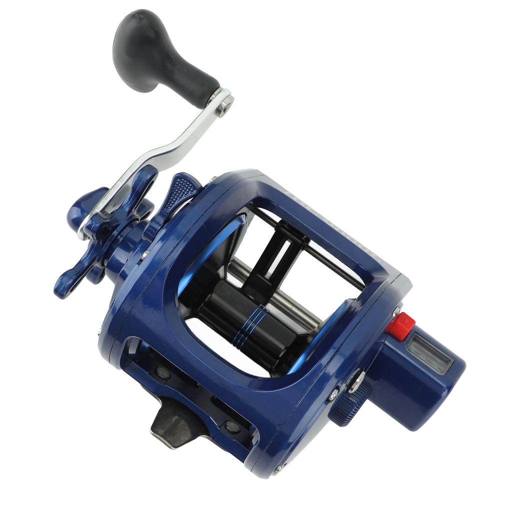 Baitcasting Fishing Reel Round Baitcaster Reel Smooth Powerful Saltwater Inshore Surf Trolling Reel JBC9000L