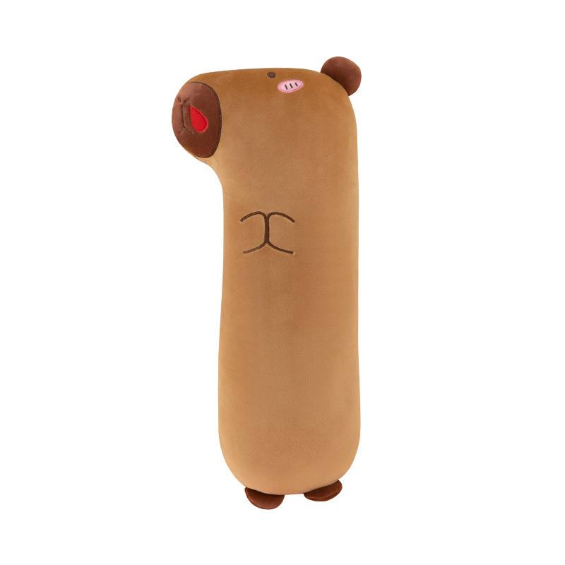 

Capybara Toy Plush Pillow Stuffed Animal Huggable Pp Cotton Fill For Gift Kids 65cm/25.59in красный