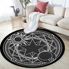 Cartoon Print Round Area Rug,Carpet Rug for Living Room Bedroom Sofa Playroom Decor,Non-slip Floor Mat