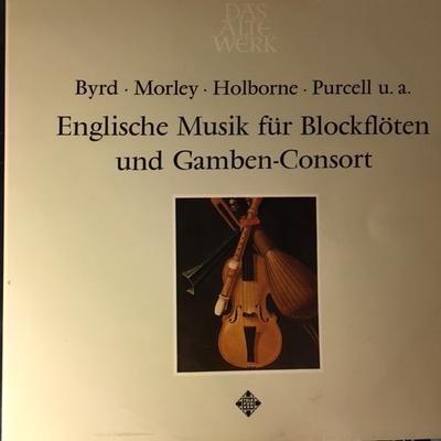 LP Schallplatte THOMAS MORLEY • WILLIAM BYRD • ANTH - Englische Musik Für Blockflöten Und SAWT9511B Telefunken Deutschland Klassik Gebraucht