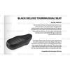 Royal Enfield Interceptor 650 "Black Deluxe Touring Dual Seat"