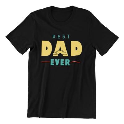 Beste Pappa Noensinne T-skjorte Herre Gave til Jul Bursdag Bart Pappa