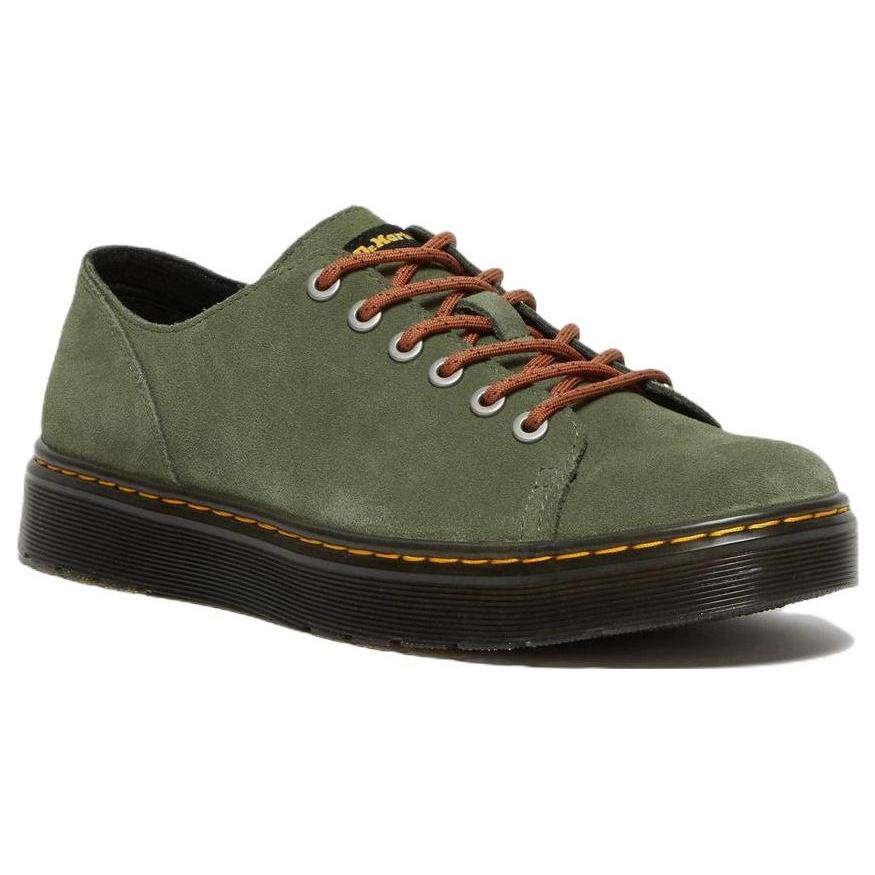 Dr. Martens Dante Suede Leather Shoes 'Khaki Green' Men's 27780384