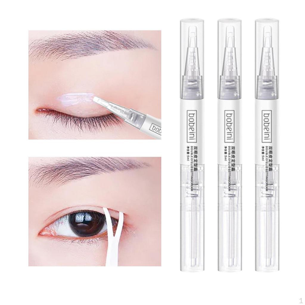 1 Stück Doppellid-Formungstift Unsichtbar Wasserdicht Soforteffekt Creme Make-up Zubehör Schnell