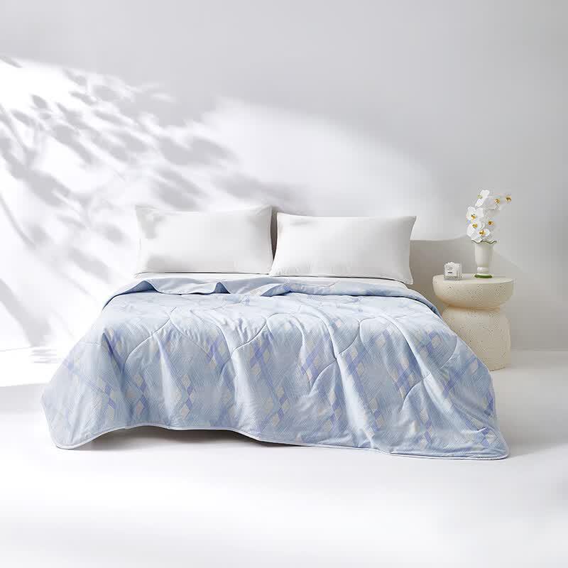 Luolai Super Soft All-Cotton Antibacterial Washable Summer Quilt