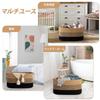 TeoKJ Laundry Basket, Large Capacity 72L, Hand-Knitted Cotton Rope, with Handle, Foldable, Stylish