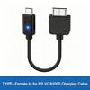 10cm Typ-C Lade- und Datenkabel für Ps Vita 1000 Spielkonsole Ladeadapter Typ C LED Konverterkabel für Ps Vita 1000