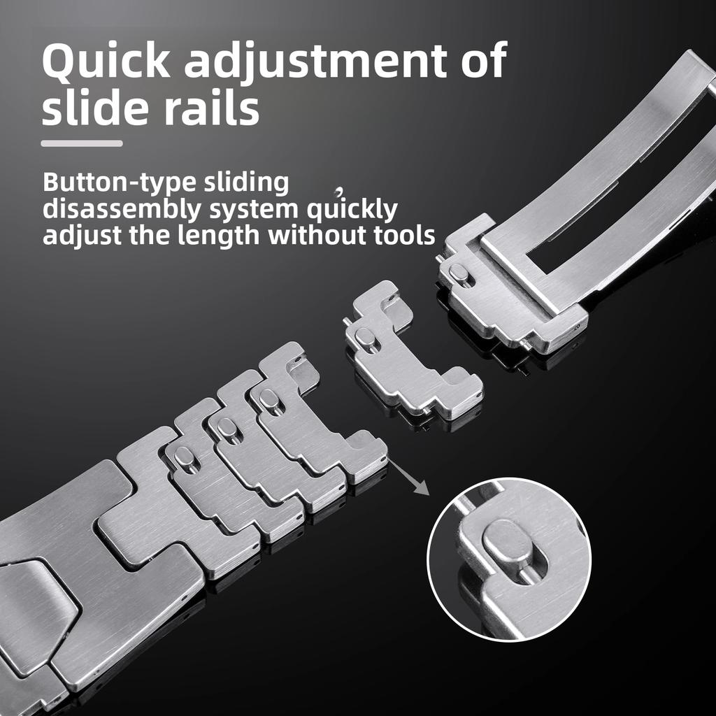 For HUAWEI WATCH GT6 Pro 46mm Stainless Steel strap 22mm Quick release Metal Bracelet GT5 pro GT5 GT4 GT3 GT2 watch band Men