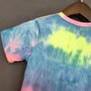 Παιδικό Κορίτσι T-shirt Φωτεινό Φθορίζον Χρώμα Μπλούζες Καλοκαιρινό Παιδικό Καθημερινό Μαλακό Άνετο T-shirt Για Ρούχα Κοριτσιού