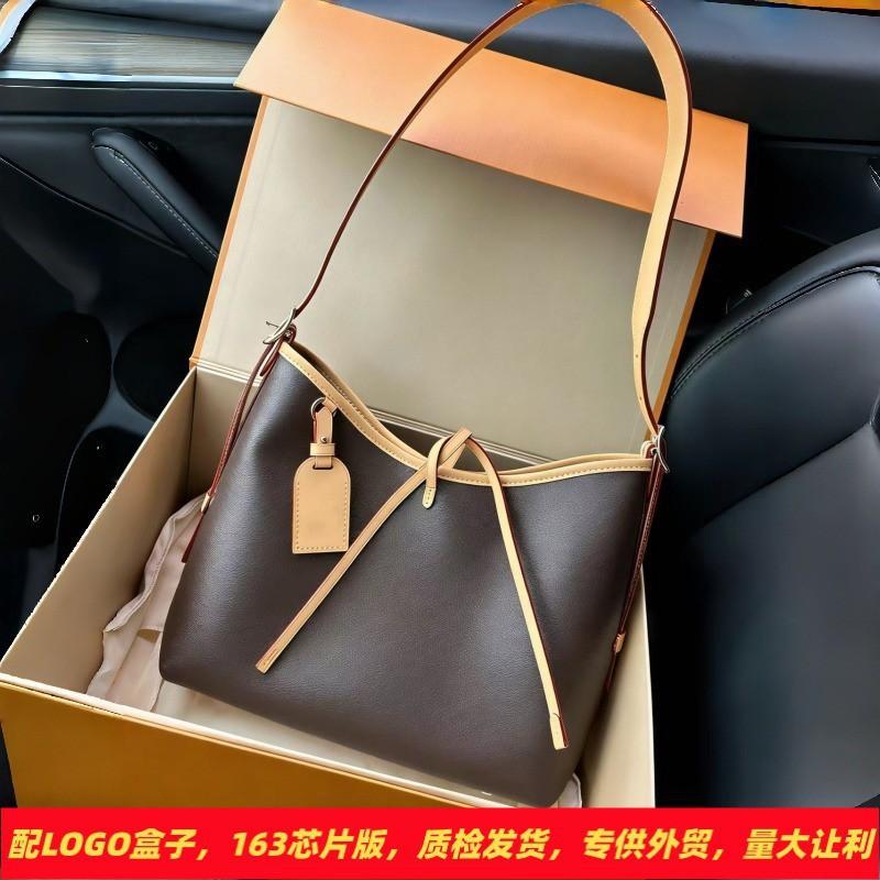 CARRYALL Tote Bag Women's Large Capacity Single Shoulder Diagonal Span Underarm Retro All-match