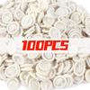 100/300PCS White Disposable Latex Finger Covers Non-slip Anti-static Finger Cots Fingertip Protector Thumb Sleeve Nail Art Tools