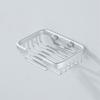 Soap Dish Space Aluminum Wall Mounted Self Draining Soap Holder for Bathroom Kitchen