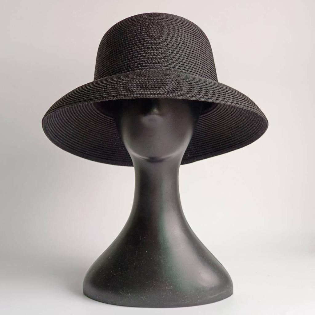 Lake Blue Summer Straw Hat French Elegant Outdoor Beach Travel Anti-ultraviolet Women's Straw Hat  Chapeau Femme