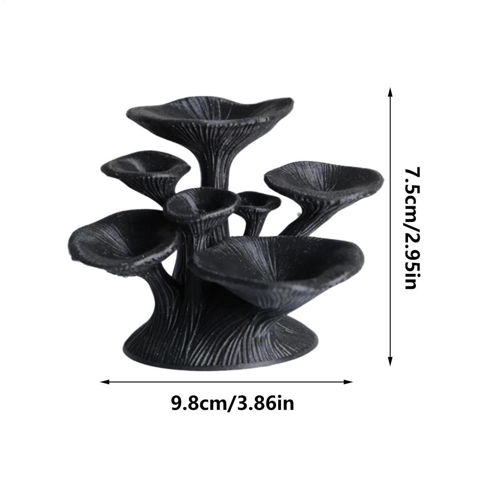 Jewelry Tray Mushroom Design Multi-Layered Mushroom Ring Holder Jewelry Tray for Necklace Bangle Earrings Home Desk Bedroom