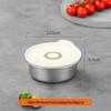 Stainless Steel 304 Round Food Storage Container