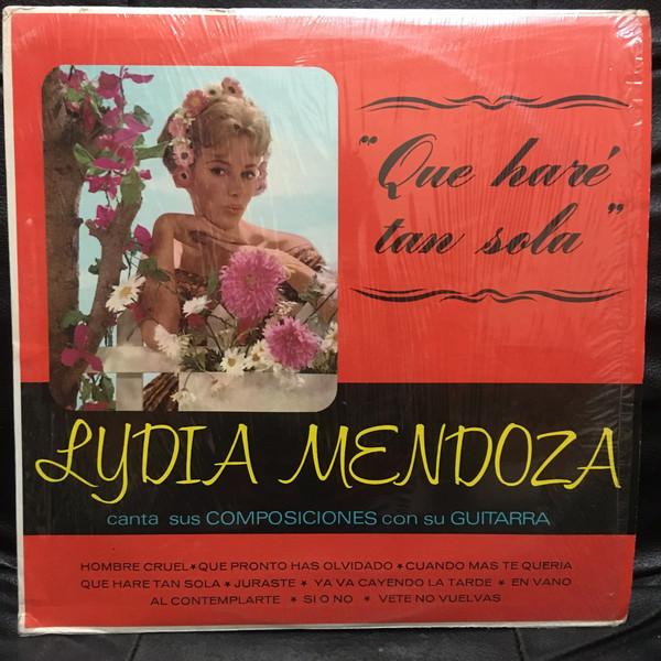 

LP Record LYDIA MENDOZA - Que Haré Tan Sola AM8017 Azteca US Latin Used
