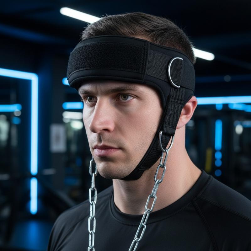 Head Neck Training Harness Body Strength Exercise Cervical Spine Strap Adjustable Power Gym Fitness Weight Bearing Cap