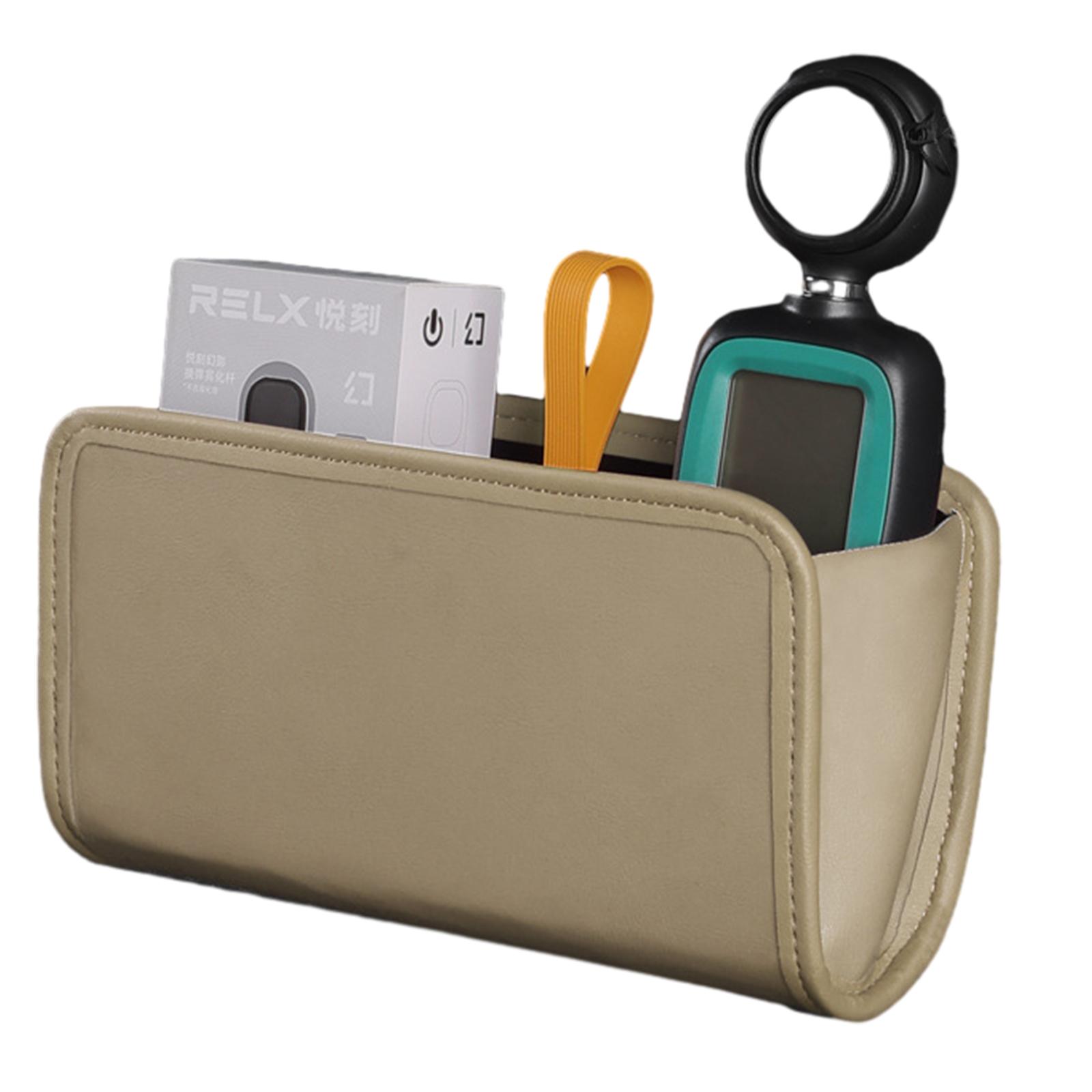 

Многофункциональный дверной ящик для хранения вещей в автомобиле Сумка для мелочей Ящик для хранения мобильных телефонов Сумка для хранения Принадлежности для салона автомобиля бежевый