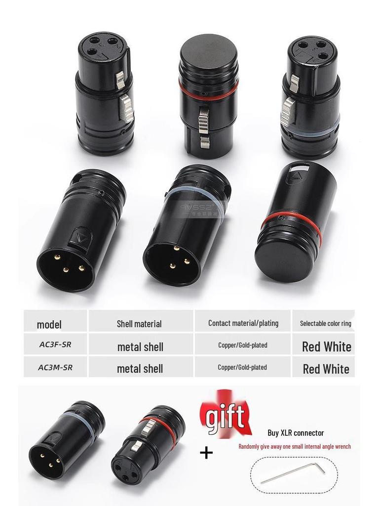 Right-Angle 3-Pin XLR Male to Female Microphone Audio Cable