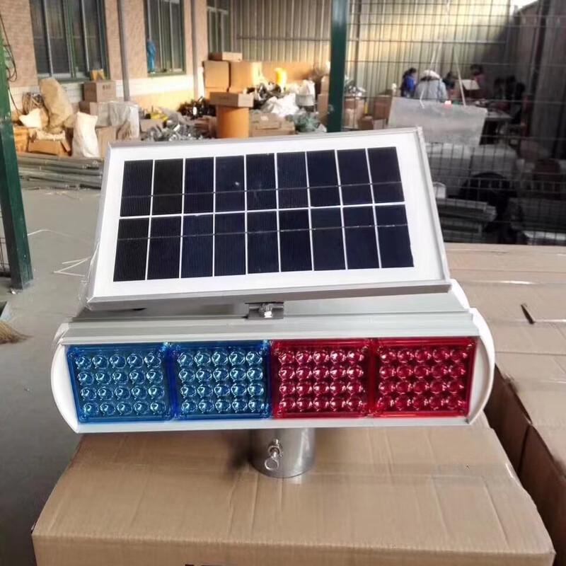 Solar Powered Long Row LED Warning Light
