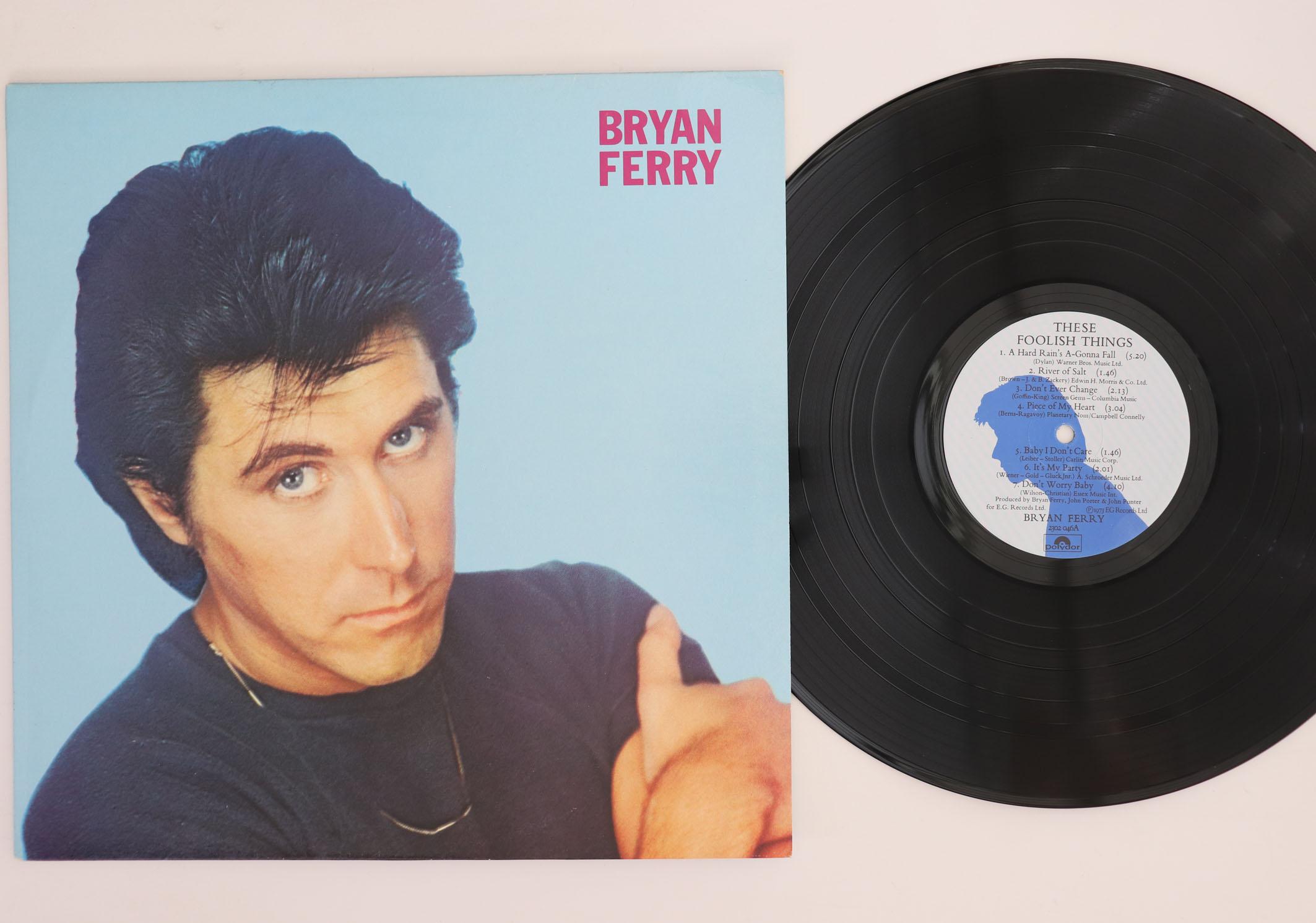 

LP Record BRYAN FERRY These Foolish Things 2302046 POLYDOR 1977 UK Rock Used