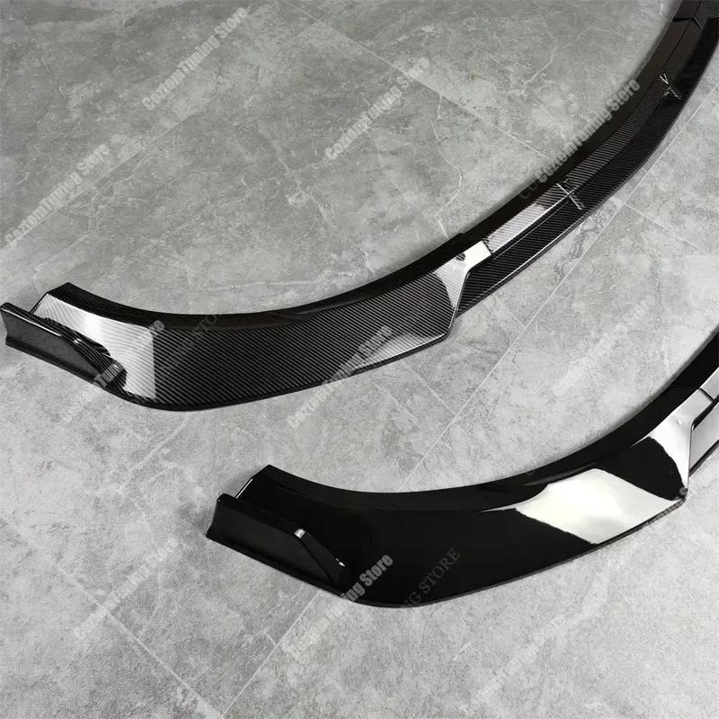 Spoiler Anteriore Lucido Lip Splitter Diffusore Per Mercedes W213 E LINEA AMG E300 E400 E450 E43 E53 Pre-facelift 2016-2019