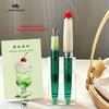 2026 Limited Edition! JINHAO 82 Plus Acrylic Fountain Pen Melon Soda Cream Shape Nib Stationery Office School Supplies