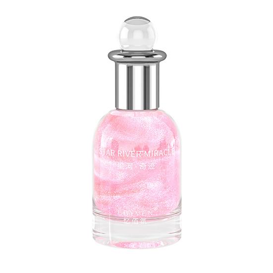 Women Perfume, Long Lasting Body Spray, 50ml Flowing Sand Glitter Bottle, Light Fragrance Gift Set for Her розовый