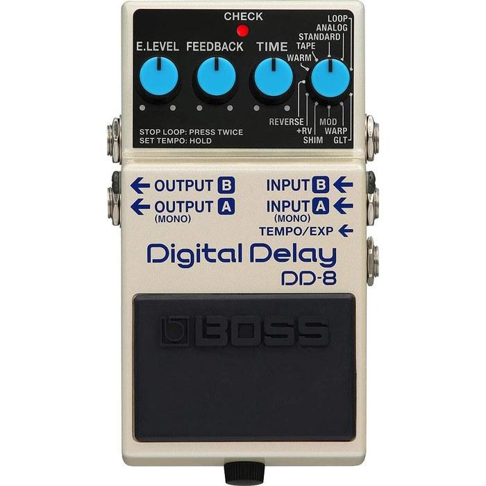 BOSS DD-8 Digital Delay Boss Black, Beige