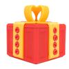 Annoying Present Box with Screws Prank Screw Box Funny 3D Printed Present Box for Xmas Birthday Holiday 3.9 X 3.9in Red
