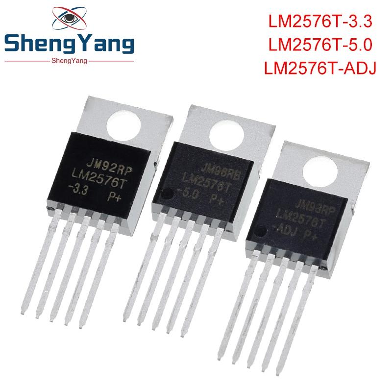 TZT 10/20/50PCS For Voltage Regulation Module LM2576 LM2576T LM2576T-ADJ LM2576T-3.3 LM2576T-5.0
