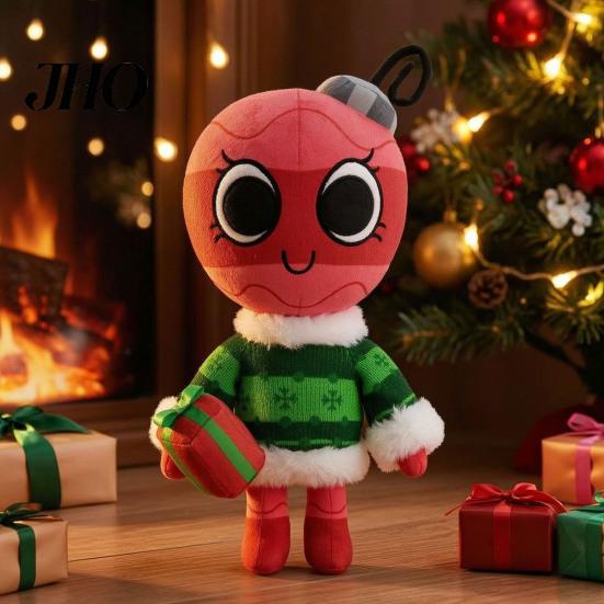 Plush Doll Gift Cartoon Horror Doll, Soft Stuffed Animal Toy for Game Fans, Collectible Gaming Cute Ragdoll Kids Boys Girls, Birthday Friends