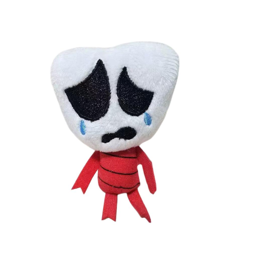 Kawaii The Amazing Digital Circus Plush Keychain Set 3pcs Pomni Jax Caine Soft Mini Dolls For Fans Bag Charm And Birthday Gift