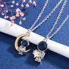 Elegant Star Pendant Lovers Astronaut Couples Necklace Spaceman Fashion Jewelry Korean Style Choker