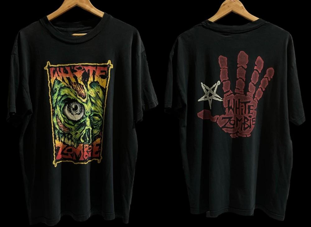 

1997 WHITE ZOMBIE Reprinted Collectible Shirts Tour Unisex All Size Shirt 21D537 Unisex T-Shirt S