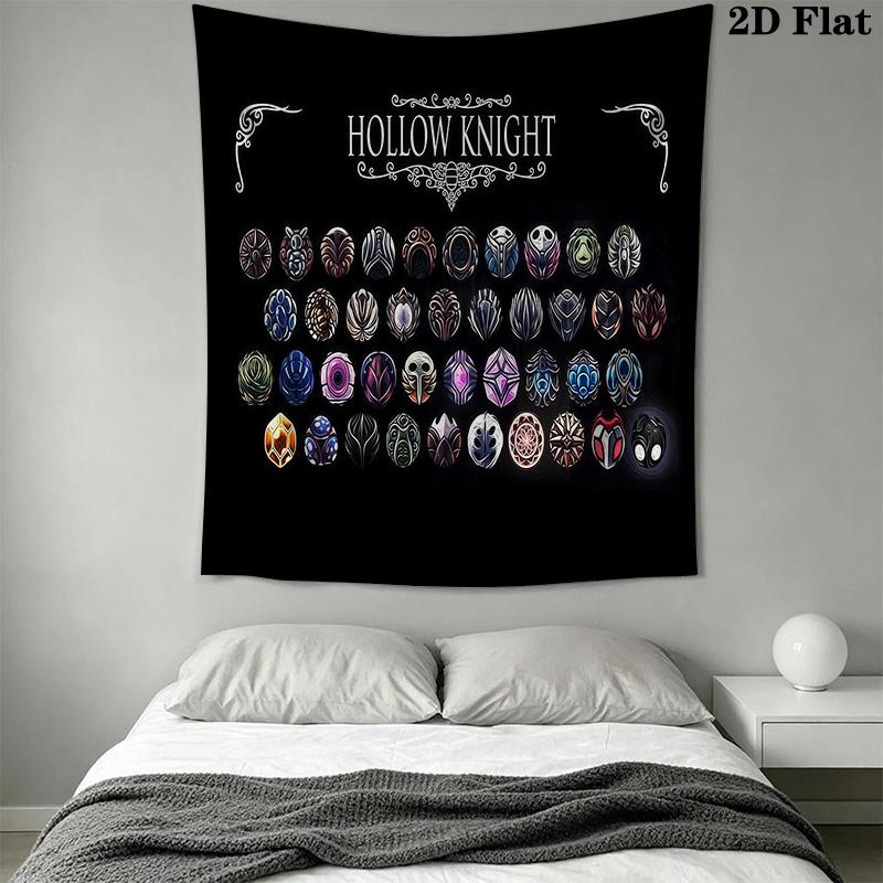 Hollow Knight Journey Through Underworld Bedding 1 Duvet Cover 2 Pillowcase Without Core Soft And Comfortable Bedding Set