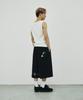 SCALLYWAG Back Camo Star Bermuda Sweat Shorts [Black]