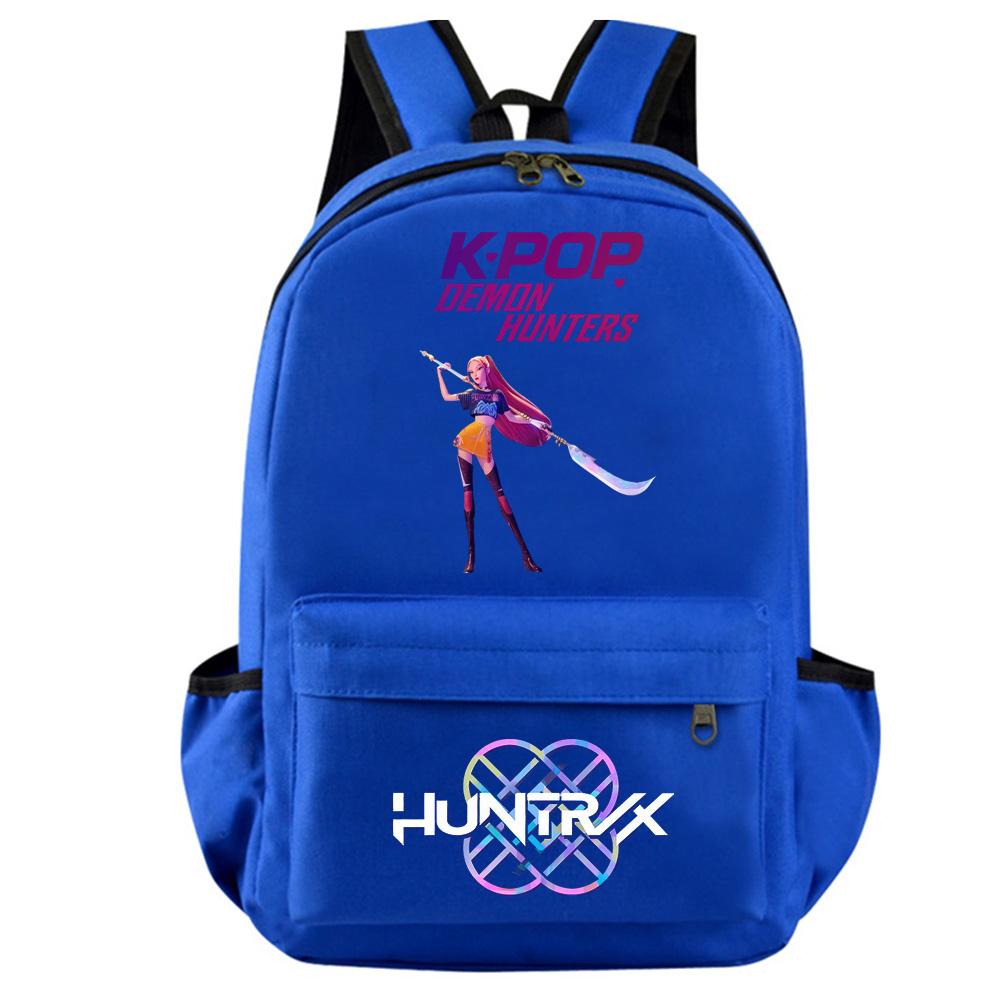 New Cartoon Kpop Demon Hunters Printed Backpack for Teenager Student Girl Boy Bookbag Schoolbag Women Large Capacity Travel Bag Kid Gift Rucksak