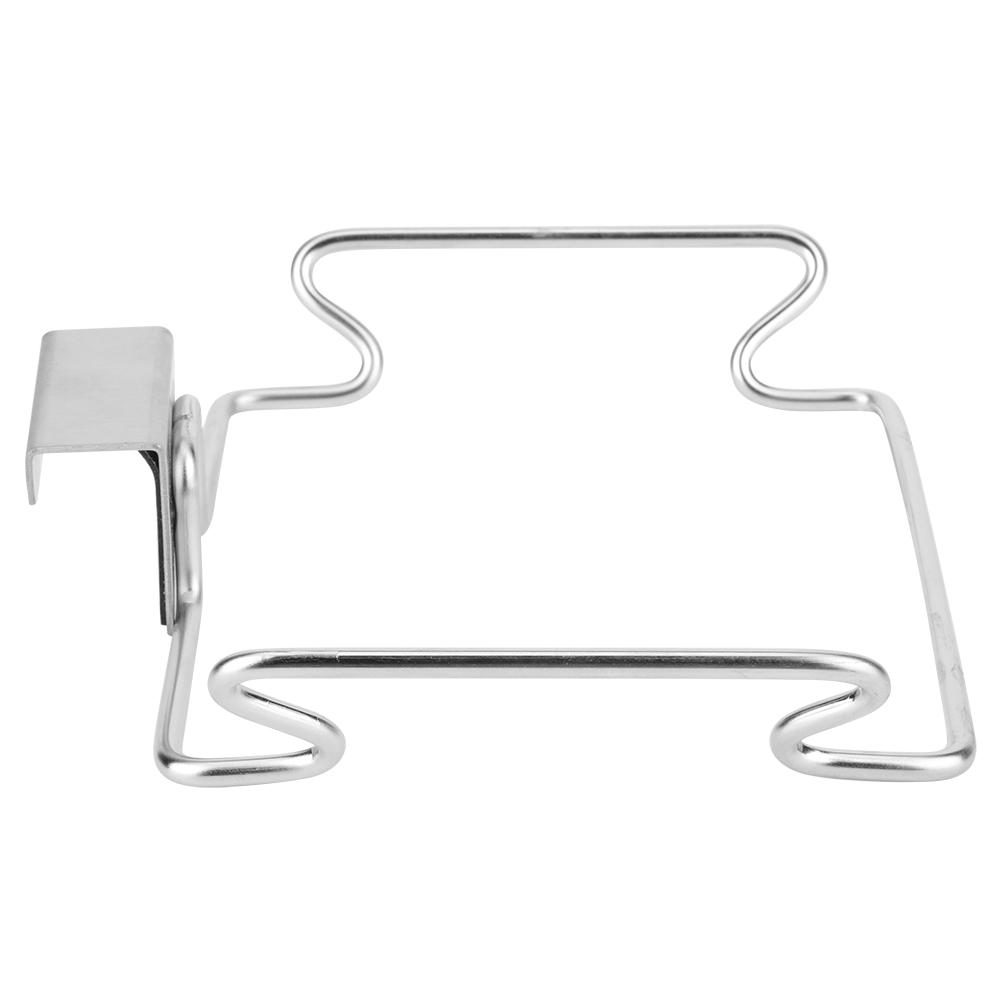 1PC Stainless Steel Door Back Kitchen Garbage and Trash Bag Holder Hanging Rack Bracket and Trash Rack Holder