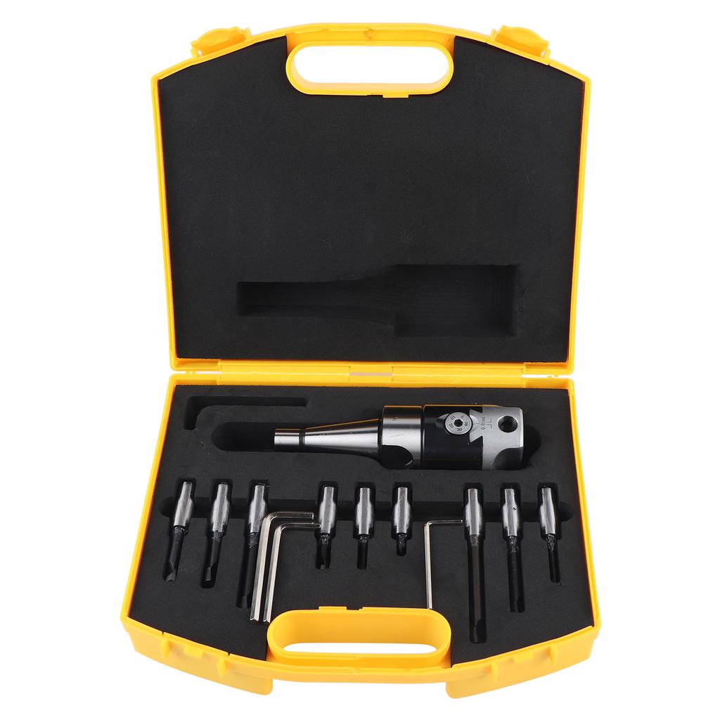 Boring Cutter Set Carbon Steel CNC Milling Tool Kits with Storage Box NT30 F1 12 9PCS