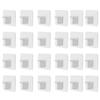 Shelf Support Holders Free-punching Removable Rack Pegs Plastic Wardrobe Partition Brackets Cabinet for Bathroom Bedroom