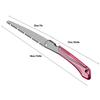 Folding Hand Saw 9 Inch Ergonomic Non Slip Handle Portable Heavy Duty Pruning Saw for Camping Gardening Large Size
