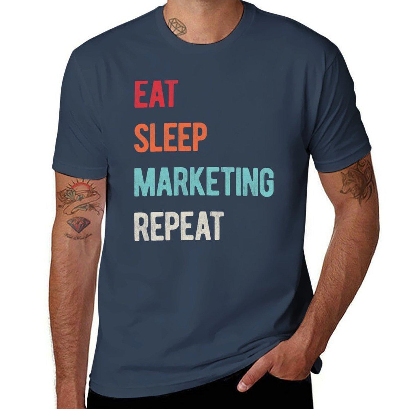Funny Marketing Tshirt Quick Dry Sports Short Sleeve Tee S